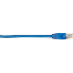 Black Box CAT6PC-004-BL Box Cat6 Value Line Patch Cable, Stranded, Blue, 4-Ft. (1.2-M) - Category 6 For Network Device - 4 Ft - 1 X Rj-45 Male.