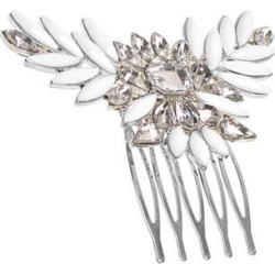 Bridal Rhinestone Crystal Wedding Hair Comb Clip Flower Hair Accessories