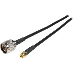 Netis PC300 300cm Antenna Extension Cable, N-Type Male to RP-SMA Male Connector