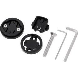 Universal Bicycle Stem Top Cap Computer GPS Stopwatch Mount Bracket Black