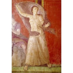 Posterazzi SAL3815395651 Roman Fresco Circa.60-50 BC Italy Pompeii Villa of the Mysteries Poster Print - 18 x 24 in.