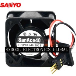 Sanyo San Ace 40 DC24V 0.08A 109P0424H3013 4CM 4028 Inverter Fan fanuc Interface