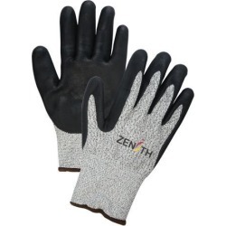 Zenith Safety Products HPPE Foam Nitrile Coated Acrylic Lined Gloves, Small, 13-Gauge, 1 Pair