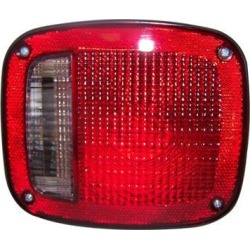 Crown Automotive 56018649AC Tail Light Assembly Fits Wrangler (LJ) Wrangler (TJ)