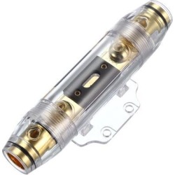 Inline ANL Fuse Holder 0/2/4 Gauge AWG Distribution Blocks with 300A Fuse