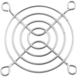 Unique Bargains Metal Wire Finger Grill for 60mm 6cm CPU DC Fan PC Guard Protector Silver Tone