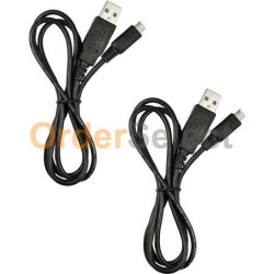 2 NEW Micro USB Charger Cable for Android Phone ZTE Avid Plus Blade V7 Sonata 3