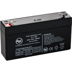 Bio Logic 930 Blood Pressure Monitor 6V 1.3Ah Medical Battery - This is an AJC Brand Replacement