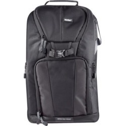 Vivitar Series One Digital SLR Camera/Laptop Sling Backpack - Large (Black) Holds Most 17" Laptops