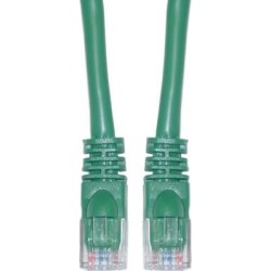 Offex Cat6 Ethernet Patch Cable, Snagless/Molded Boot, 3 foot - Green