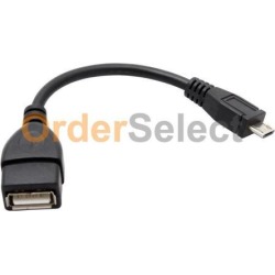 NEW USB Micro B to A Adapter Converter OTG Cable for Samsung Galaxy S4 S5 S6 S7