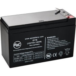 Lionville Systems 34015 MEDICATION CART 12V 7Ah Medical Battery - This is an AJC Brand Replacement