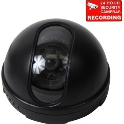 VideoSecu Dome Indoor Security Camera Built-in Sony CCD 480TVL 3.6mm Wide Angle Lens for CCTV Home Surveillance DVR System AC6