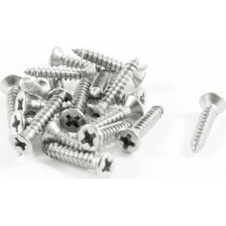 Unique Bargains Industry 16mm x 3mm Threaded Self Tapping Screws Drilling Bolts 20 Pcs