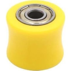 8mm Chain Roller Pulley Tensioner Wheel Guide Yellow for Motorcycle ATV Quad