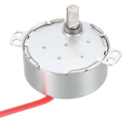 Metal Gear Synchronous Synchron Motor AC 12V 5-6RPM 50-60Hz CCW/CW 4W for Microwave Oven