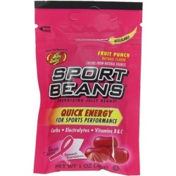 JELLY BELLY 72594 JELLY BELLY SPORT BEANS FRUIT PUNCH 24 PACKS/BOX