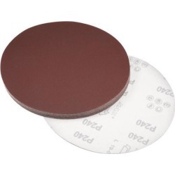 8-inch Hook and Loop Sanding Discs, 240-Grits Aluminum Oxide Flocking Sandpaper for Random Orbital Sander 15pcs