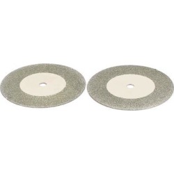 35mm Diamond Grinding Wheel Cutting Disc 2pcs for Glass Jade