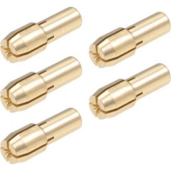 Brass Drill Chuck Collets Bits 1mm for Dremel Rotary Tools 5Pcs