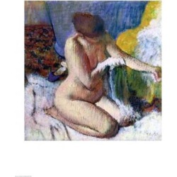 Posterazzi BALXIR154636LARGE After The Bath 1895 Poster Print by Edgar Degas - 24 x 36 in. - Large