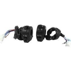 Unique Bargains Scooter Motorcycle ATV 22mm Hole Dia Left Right Handle Bar Switch Controller