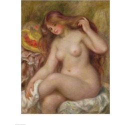 Posterazzi BALBAL72604LARGE Bather C.1903 Poster Print by Pierre-Auguste Renoir - 24 x 36 in. - Large