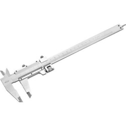 Vernier Caliper 8 Inch 200mm X 0.02mm Caliper Stainless Steel Hardened Chromeplated Measuring Tool for Precision Measurements Outside Inside Depth