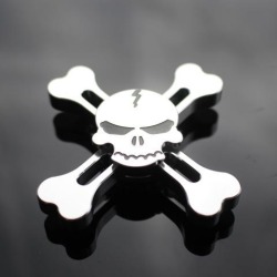 Spinning Skull Head Fidget Spinner Anti Stress Hand Spinner Finger Toys For Adults Kits