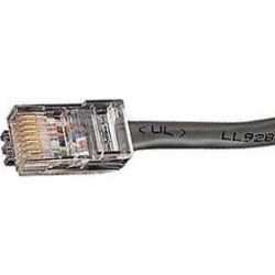 Black Box EVNSL647-0010 CAT6 550MHz Stranded Ethernet Patch Cable - Unshielded, PVC, Snagless Boots, Straight-Pinned, Black, 10 ft.