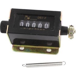 D67-F Plastic Shell 5 Digits Mechanical Pulling Counter