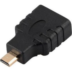 axGear HDMI Female to Micro HDMI Male Converter Cable F/M Adapter HDMI Type A to MicroHDMI D