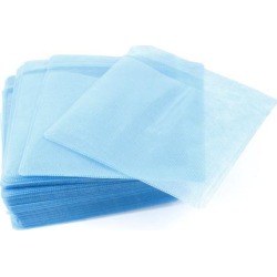 Unique Bargains 100 Disc CD DVD Sleeve Envelope Storage Case Organizer Blue