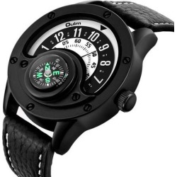 Men Quartz Sports Watch Multifunction Business All-match Wrist Watch black