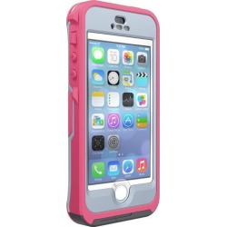 Otterbox Preserver Series Waterproof Case for Apple iPhone 5/5S - Frustration-Free Packaging - Primrose (Blaze Pink/Powder Grey)