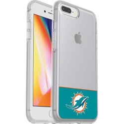 OtterBox NFL Symmetry Series Case for iPhone 8 Plus & 7 Plus (ONLY) - Retail Packaging - Dolphins