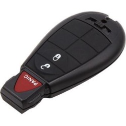 Black Plastic 7 Button Remote Contorl Key Case Shell Protective Cover for Dodge