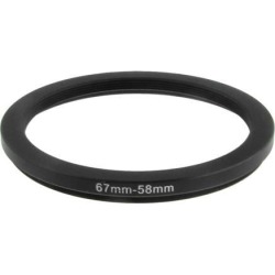 Unique Bargains Unique Bargains Camera Parts 67mm-58mm Lens Filter Step Down Ring Adaptor Black