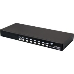 StarTech.com SV831DVIU 8 Port 1U Rackmount DVI USB KVM Switch - USB DVI KVM Switch - DVI KVM Switch - USB KVM Switch