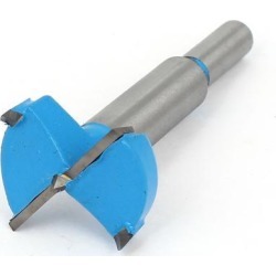 30mm Cutting Dia Carpenter Woodworking Carbide Tip Hinge Boring Bit Blue