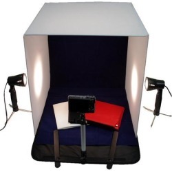 20' Photography Photo Studio Cube Tent Light Box + 50W Lighting Stand Kit 50cm