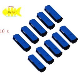 WIFEB 100pcs Bulk Pack 128MB Swivel USB 2.0 Memory Stick