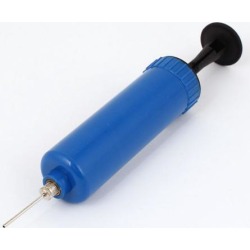 Plastic Air Inflator Hand Pump Blue Aerate for Yoga Balls Soccers Footballs