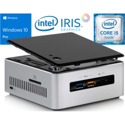 Intel NUC6i5SYH Mini PC, Intel Core i5-6260U Upto 2.90GHz, 16GB RAM, 512GB NVMe SSD + 1TB HDD, HDMI, Mini DisplayPort, Card Reader, Wi-Fi.