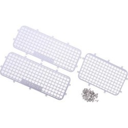 RC Metal Window Protective Mesh Net Defender for 1/10 Traxxas TRX-4 Crawler