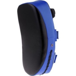 PU Boxing Striking Target Punch Focus Pad MMA Jab Training Mitts Bag Blue