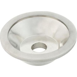 Unique Bargains 400 Grit 100mm Outside Dia 20mm Hole Bowl Shape 11C9 Diamond Grinding Wheel