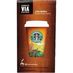 Starbucks 11019881 VIA Ready Brew Colombia Coffee