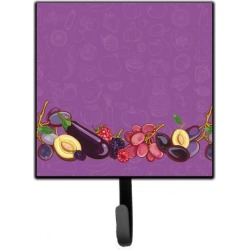 Fruits and Vegetables in Purple Leash or Key Holder BB5132SH4