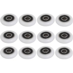 26mmx6mmx6mm Ball Bearing Wheel Sliding Door Pulley Roller 12pcs